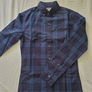 Bonobos Tailored Fit Washed Shirt Size XS